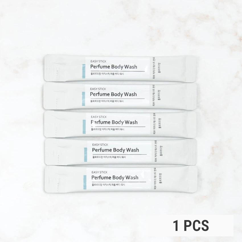 [DAISO] Flor de Man Easy Stick Perfume Body Wash 8 ml x 5 Sachets