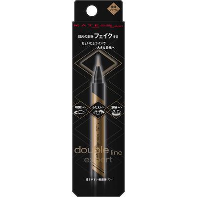 Kate Kate Expertin für Doppellinien (Ultradünnes Braun) LB-1 Augen Make-up Eyeliner Wenn Sie es verschwommen und schwierig zu zeichnen finden, verwenden Sie Taschentuch pa