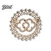 Vintage Style Brooch Retro Pin Hollow Flower Design Lapel Pin