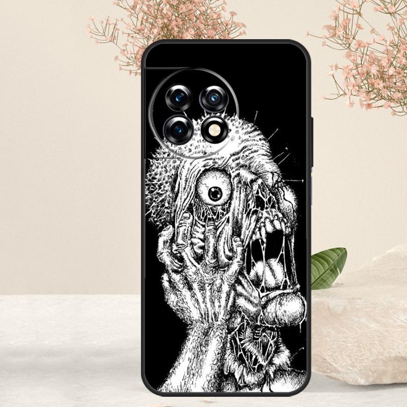 

Gothic Fashion Skull Case For OnePlus 15 13 12 11 13T 13R 15R 10R 10T 8T 9 10 Pro Nord 5 CE 4 3 Lite N20 N30 Cover OnePlus Nord 5