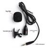 3.5MM Lapel Microphone for Computer & Phone: Noise-Reduction, Anti-Pop, Detachable Clip, Plug & Play for Streaming & Recording.