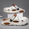 Fashion Clogs Men Sandals Lightweight Breathable Slip-On Sandals Non-Slip Water Shoes for Summer Beach Sandals