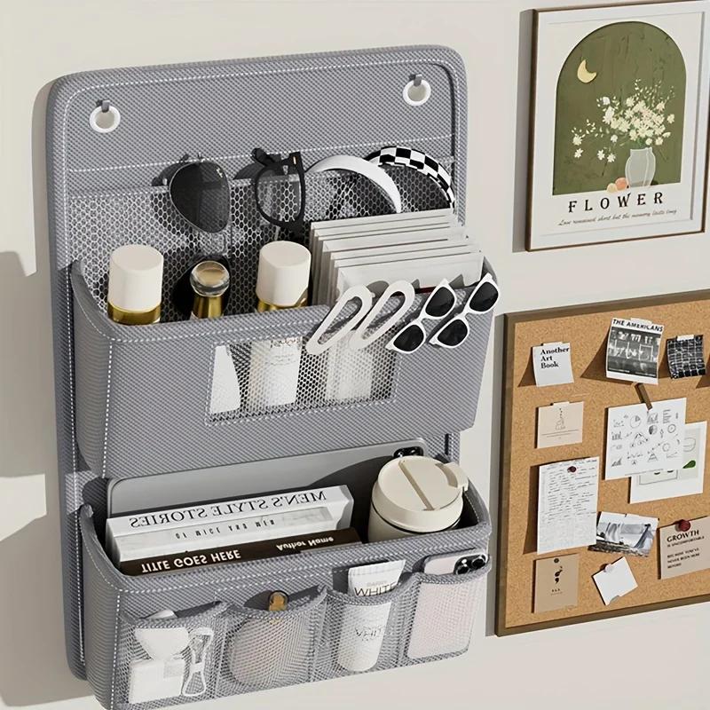 1pc Storage Hanging Bag Wardrobe Hanging Miscellaneous Storage Bag Non Perforated Household Underwear Organizing Storage Bag