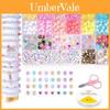 Acrylic Bead Jewelry Kit With Plastic Components For Kids And Adults