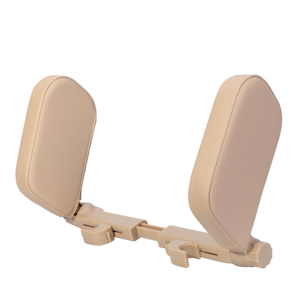 

Подушка для подголовника для шеи автомобиля, подушка из пены с эффектом памяти, подушка для сна, телескопическая поддержка шейного отдела позвоночника для взрослых и детей бежевый