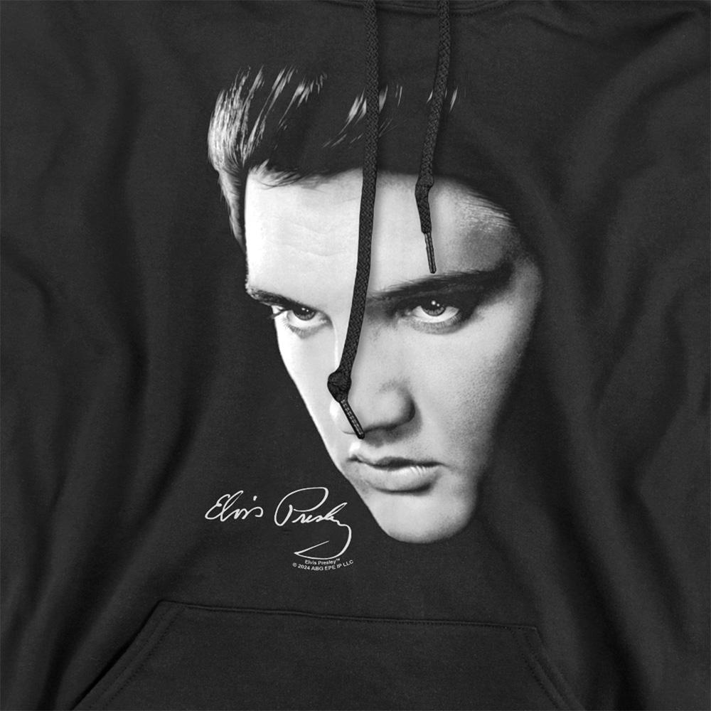 Elvis Presley Unisex Adult Face Hoodie