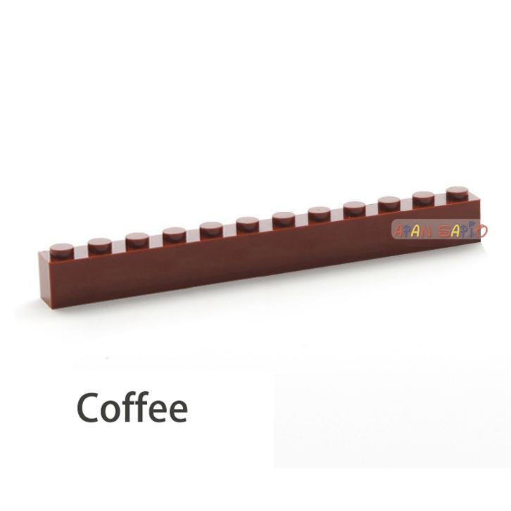 

100PCS 1x12 Dots DIY Building Blocks Thick Figures Bricks Educational Creative Compatible With 6112 Toys for Children