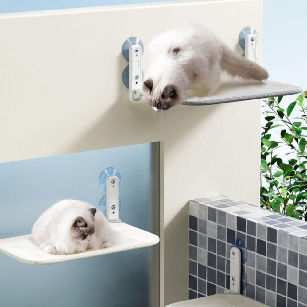 Breathable Suction Cup Cat Hammock Wall Mounted Suspended Cat Nest Balcony