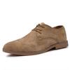 Large Size Suede Casual Lace-up Pointed Four Seasons Male Business Leather Shoes Ankle Boots M733