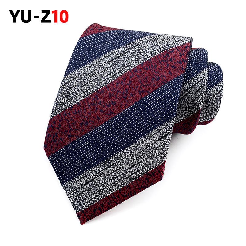 2025 British Gentleman Stripe Men's Tie & Suit Combo