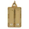 Outdoor Molle 5.56 Magazine Pouch Single Mag Holder Universal Laser Cut Flashlight Pouch Knife Pocket Hunting Gear