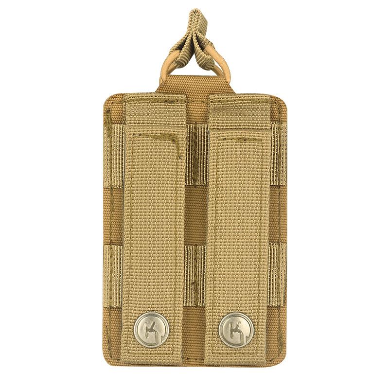Outdoor Molle 5.56 Magazine Pouch Single Mag Holder Universal Laser Cut Flashlight Pouch Knife Pocket Hunting Gear