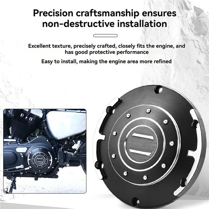 For Sportster XL 883 1200 Motorcycle Derby Timer Clutch Timing Covers Master Cylinder pection Cover