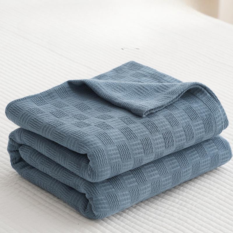 

Летнее полотенце-одеяло, тонкое марлевое одноворсовое одеяло для офисного дивана, кондиционера 200x230cm