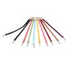 10Pcs Leather Bag Handles 12.2in Long 0.4in Wide Cattlehide Metal Buckles Rich Colors Handbag Strap