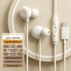 Genuine Wired Sleep Earphones with In-Ear High-Quality Sound, Noise Reduction, K-Singing, and Type-C Mobile Compatibility.