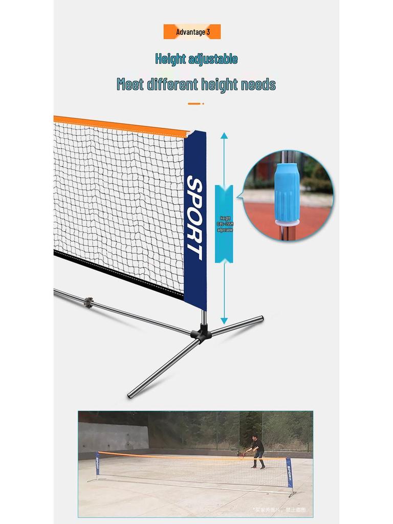 Luspeed Portable Badminton & Tennis Net Stand
