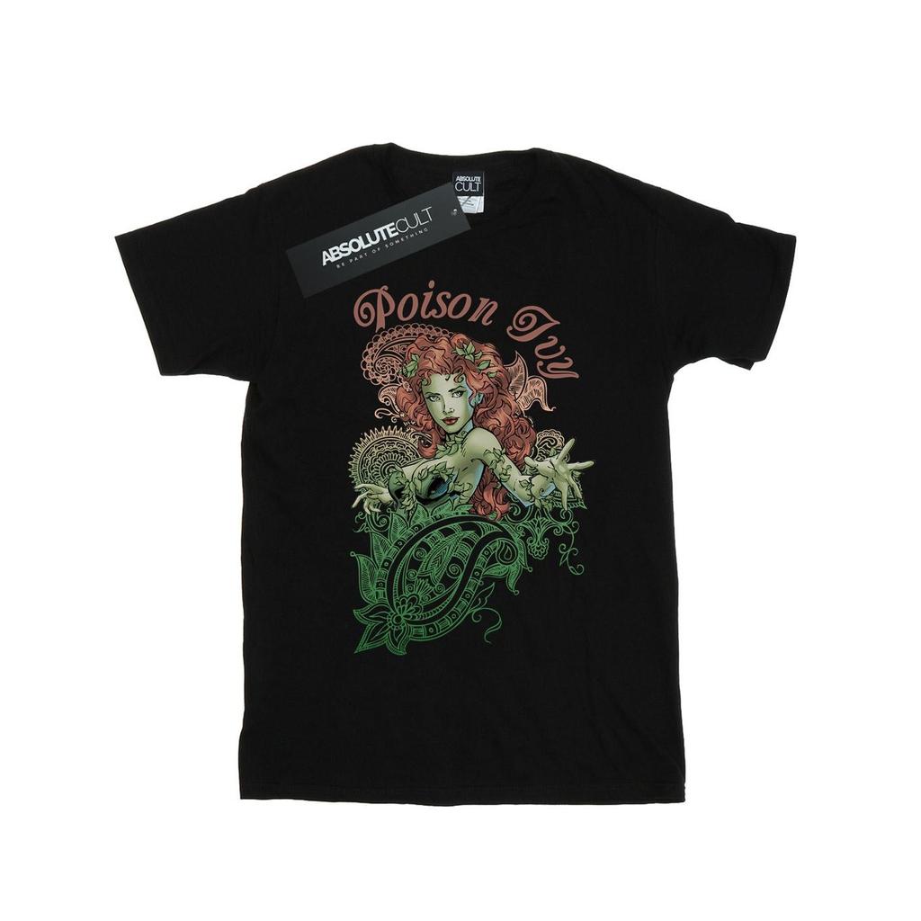 DC Comics Poison Ivy Paisley-T-Shirt für Herren