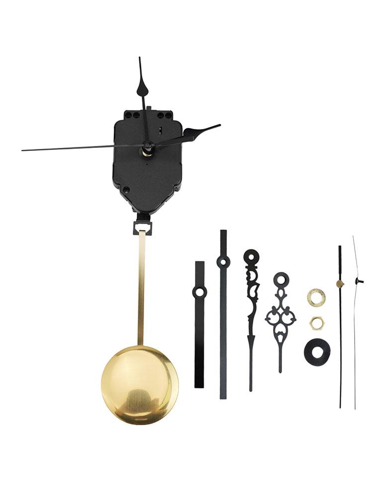 

Kits Clock Movement DIY Parts Pendulum Quartz Replacement Room Set Black/red Home Décor Mechanism Metal+Plastic чёрный