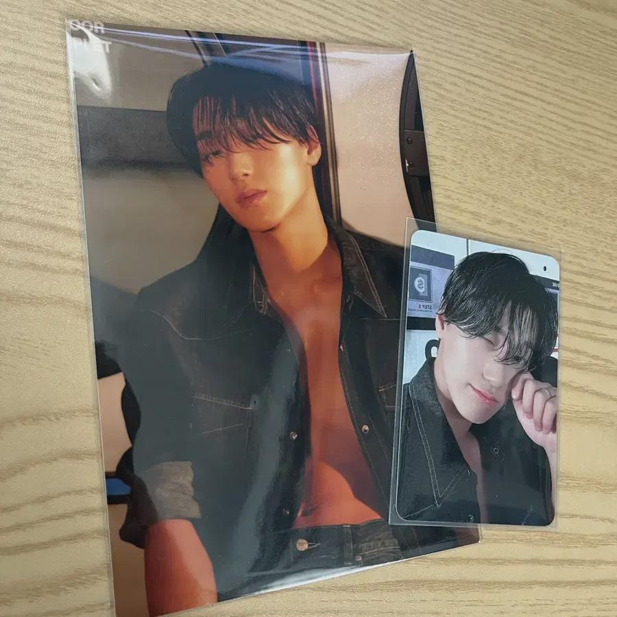 

ATEEZ Здравствуйте Live My Gong Невыпущенная фотокарточка Хингу Покка+ Принт Чхве Сан