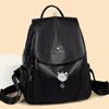 Women's PU Backpack Large Capacity Travel Backpack