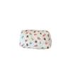 Fresh Quilted Hand-Held Cosmetic Bag for Girls - Large Capacity Cute Storage for Stationery and More