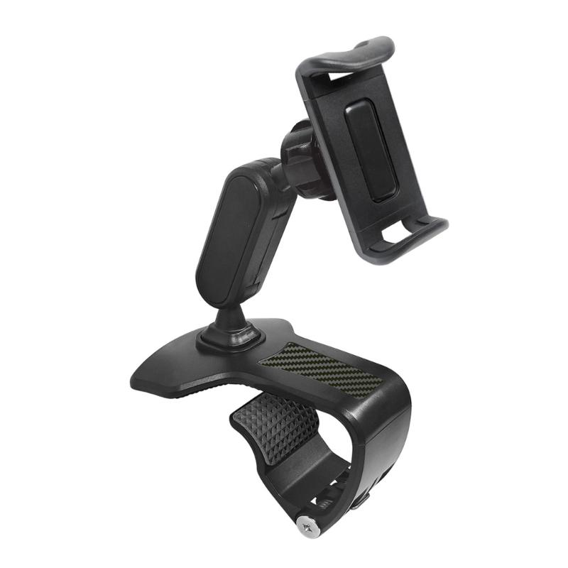 

Car Console Phone Mount Support 360 Degree Swivel Single Hand Use Dashboard Cellphone Stand Not Slip for Vehicles 1