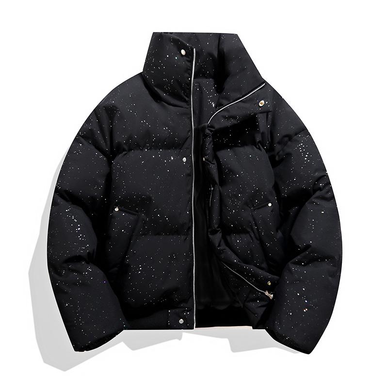 Arrived Unisex Parkas Winter Starry Sky