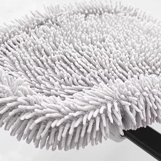 Car Wash Brush Adjustable Length 90 Degree Rotation Retractable Microfiber