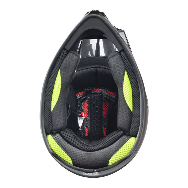 Full Face Motorcycle Helmet Off-Road ATV Dirt Bike Mountain Downhill Karting Kids Safety Headgear ABS