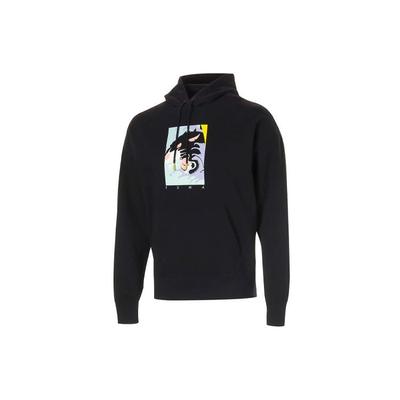 Puma Fierce Print Pullover Hoodie Men Hoodies Black 579093-01
