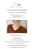 Women's V-neck Wool Twist Sweater - Thick, Loose, Long Sleeve Knit for Autumn/Winter