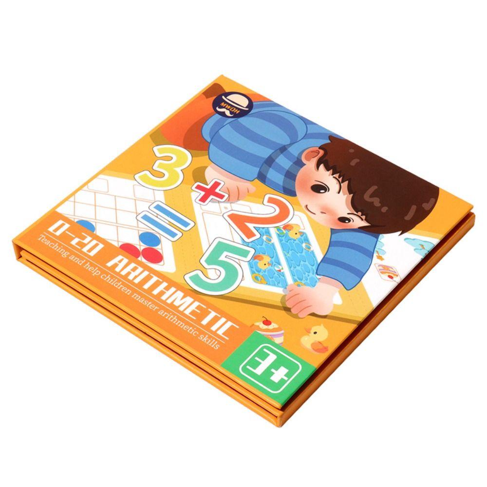 Educational Learning Teaching Aids Montessori Arithmetic From 0 To 20 Toys  Kids arithmetic toy