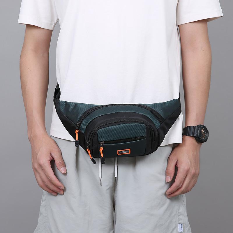 Geantă de Talie Unisex Impermeabilă Oxford - Borsetă Fanny cu Capacitate Mare pentru Bărbați și Femei (Durabil și rezistent la uzură pentru călătorii/sport)
