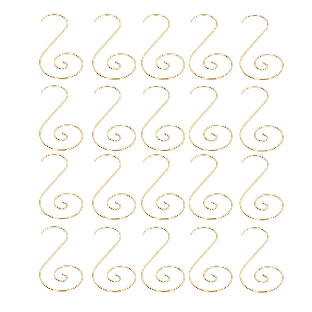 600Pcs Ornament S Hooks Set Stainless Steel No Rusting Decorative S Shaped Hooks for Christmas