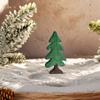 Mini Wooden Christmas Tree Tabletop Decoration Rustic Pine Tree Sign for Desk Mantel Window Shelf Holiday Farmhouse Winter Decor