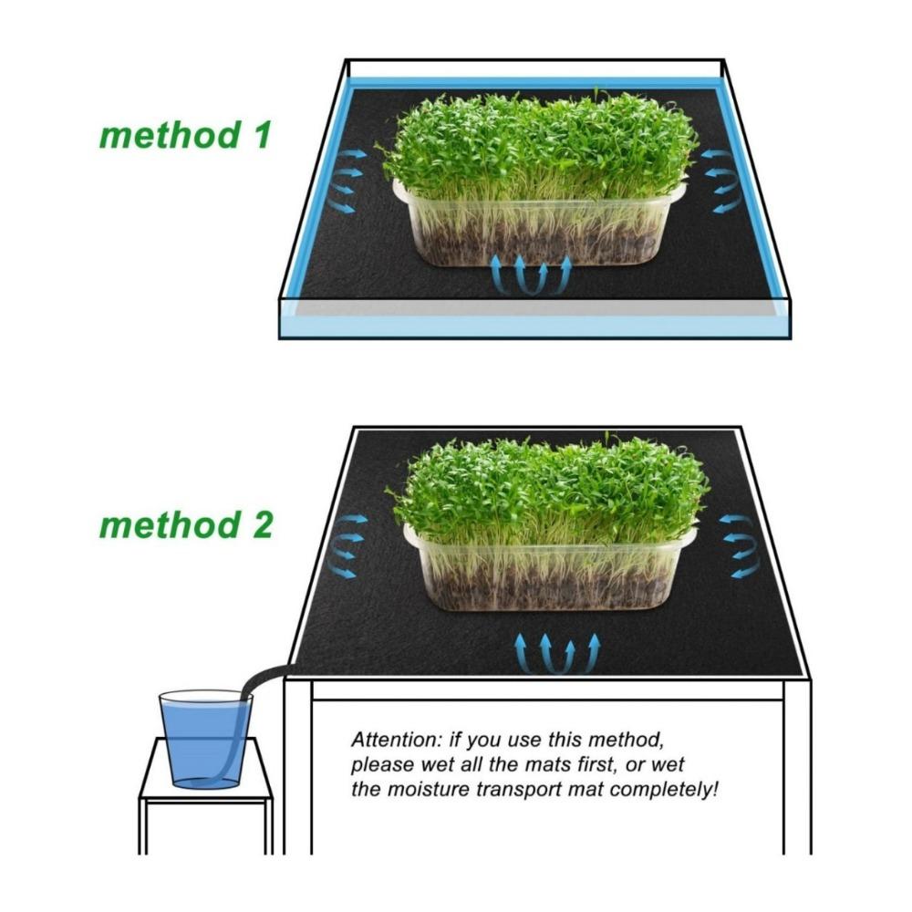 Breathable Watering Capillary Mat Reusable Wicking Mat  Garden Supplies