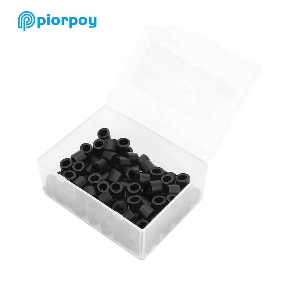 PIORPOY 100 Pcs Dental Silicone Instrument Code Rings Colorful Identification Code Circle For Dentistry Tools Dentists Products