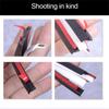 5M Slanted T Seal Strip Rubber Car Bumper Fender Trim Molding Weatherstrip Black