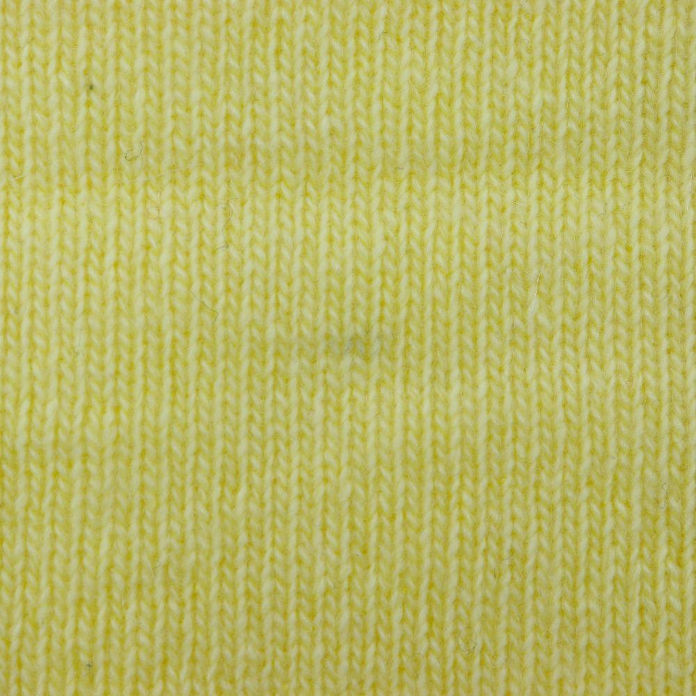 Chanel No Sleeve Knit P17019W02730 01C Yellow cashmere/Rayon/polyester Women Used