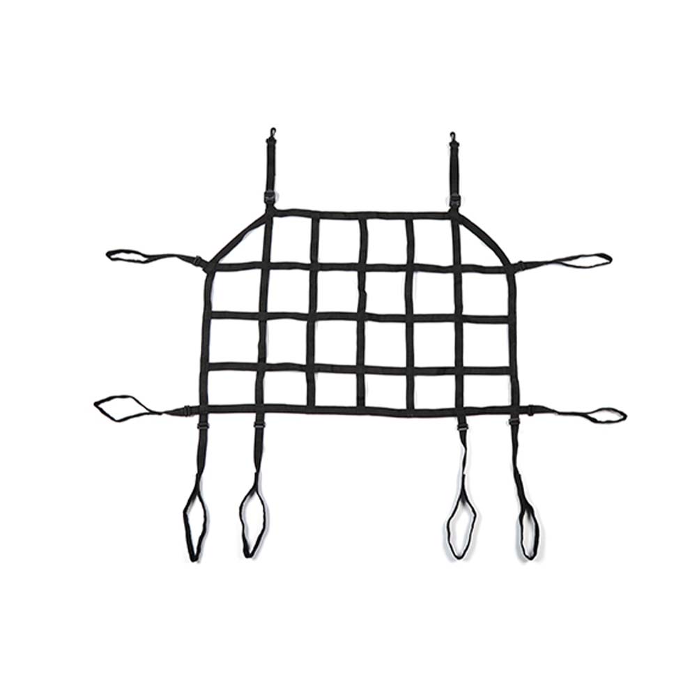 Car Rear Trunk Cargo Net Luggage Restraint Net for 2018+ Jeep Wrangler JL, Exterior Accessories
