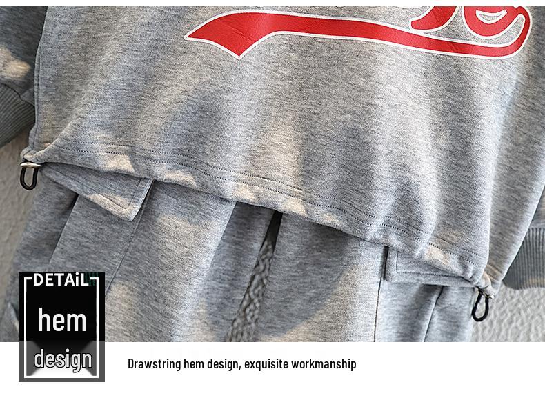 2025 Jungen Koreanischer Stil Frühling & Herbst Sportbekleidungsset | Trendiges Kinder-Mode-Outfit