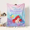 Custom Name Undersea Adventure Flannel Blanket Throw Blanket Soft Warm Sofa Bed Home Decor Unique Gift