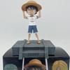 8cm One Piece Anime Figure Weep Luffy Zoro Sanji Usopp Figure Doll PVC Desk Decoration Statue Collection Model Toys Gifts