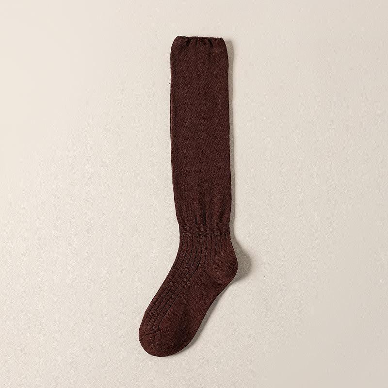 Female Spring and Autumn Loose Not To Choke Pregnant Women Calf Socks