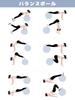 PROIRON Balance and Pilates Set of 2 Ball, 55cm, Ball, 25cm,