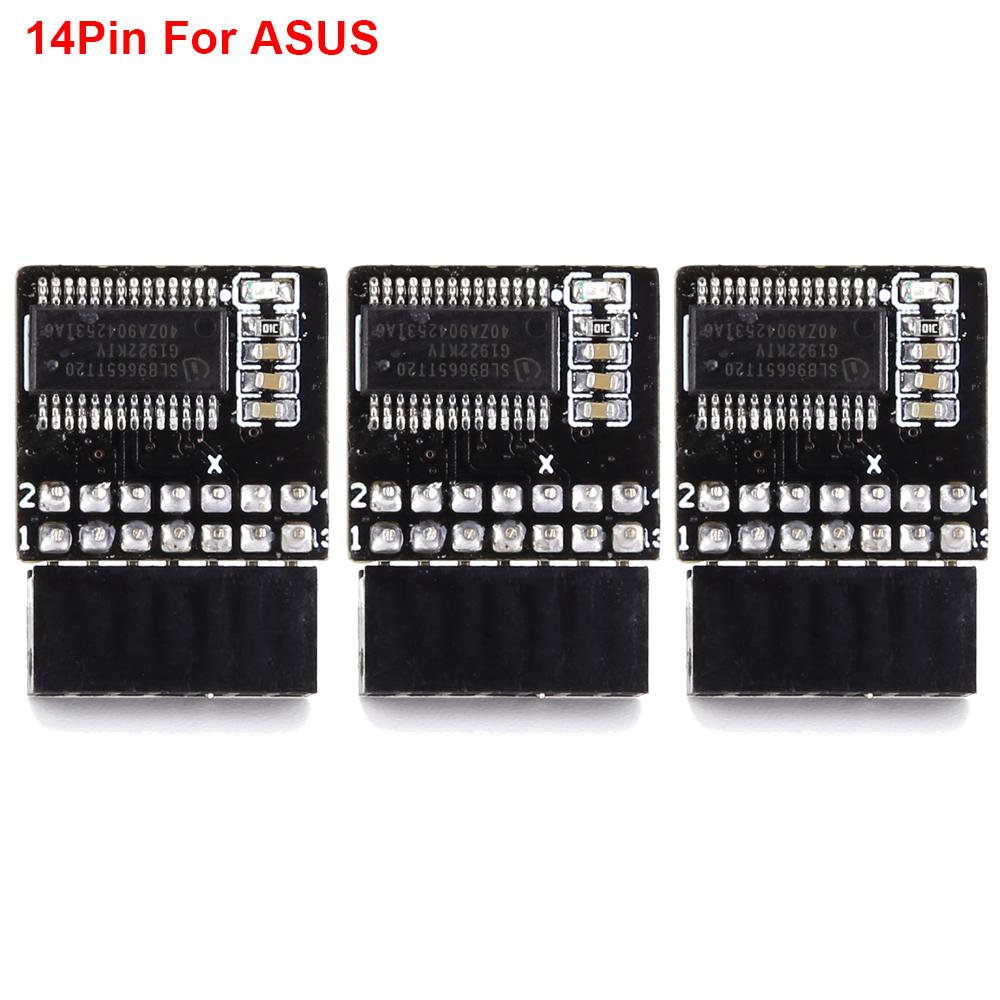 10-1PCS TPM 2.0 Encryption Security Module Board 4GB For ASUS ASRock MSI ASRock GIGABYTE LPC 14/18/20 Pin Motherboards Card
