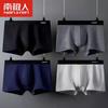 Nanjiren Men's 95% Cotton Breathable Boxer Briefs (4-Pack, Model 801A)