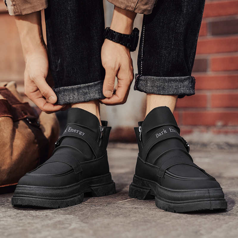 Fashion Height Up Synthetic Leather Basket Sport Vulcanize For Men Shoes Retro Man Sneakers Tenisse Luxus Retro Shuse Sport