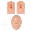 3D Nose and Mouth Model Silicone Ear Model Simulation Display Props for Piercing Suture Practice